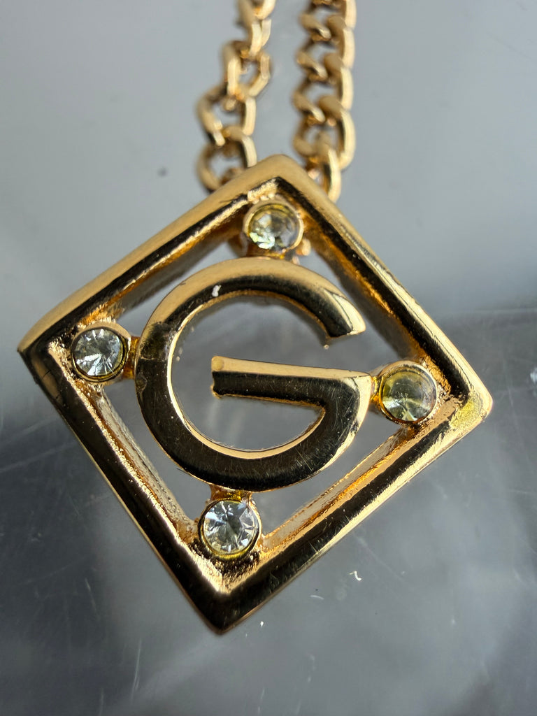Givenchy Vintage Gold Plated Necklace