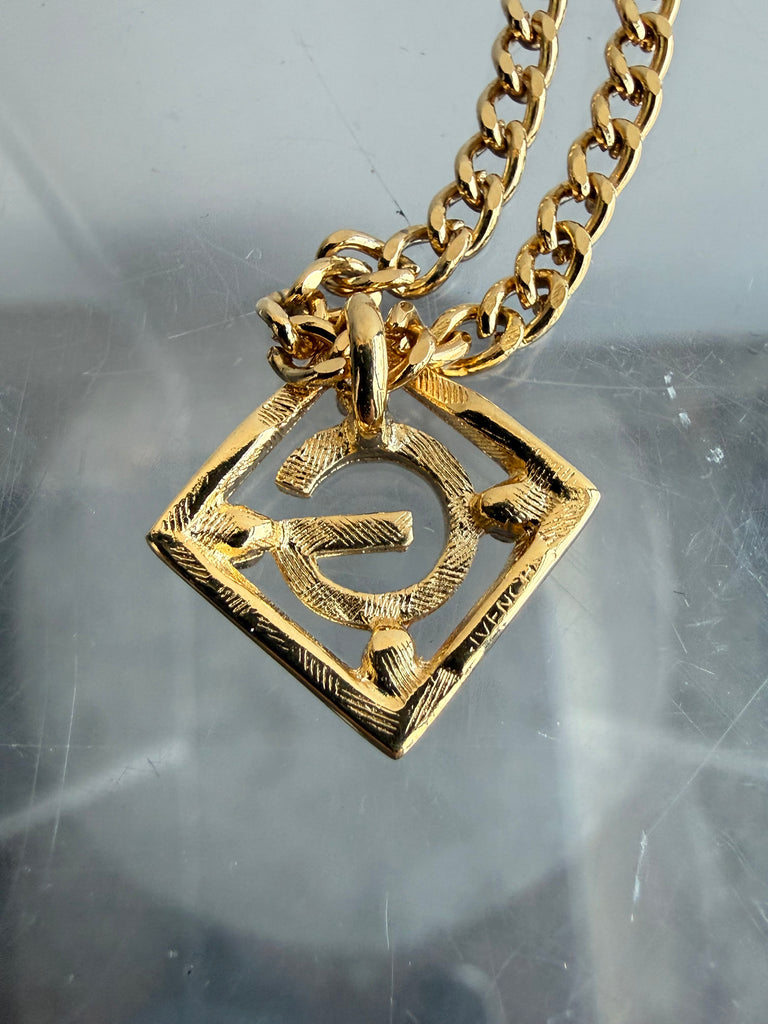 Givenchy Vintage Gold Plated Necklace