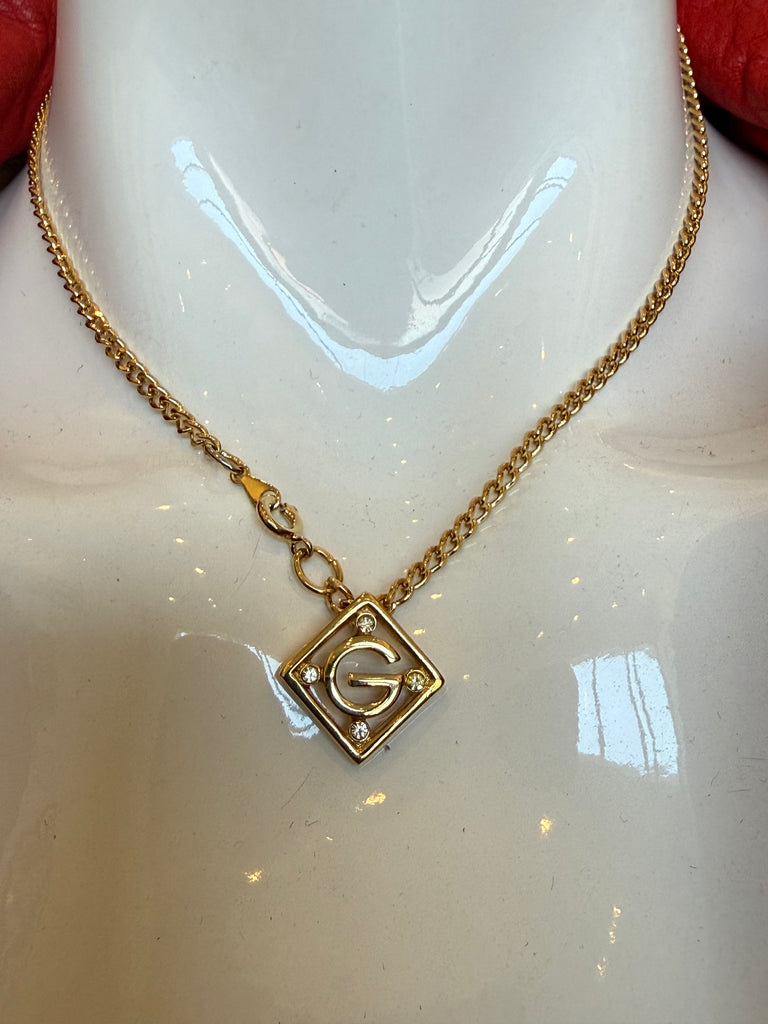 Givenchy Vintage Gold Plated Necklace