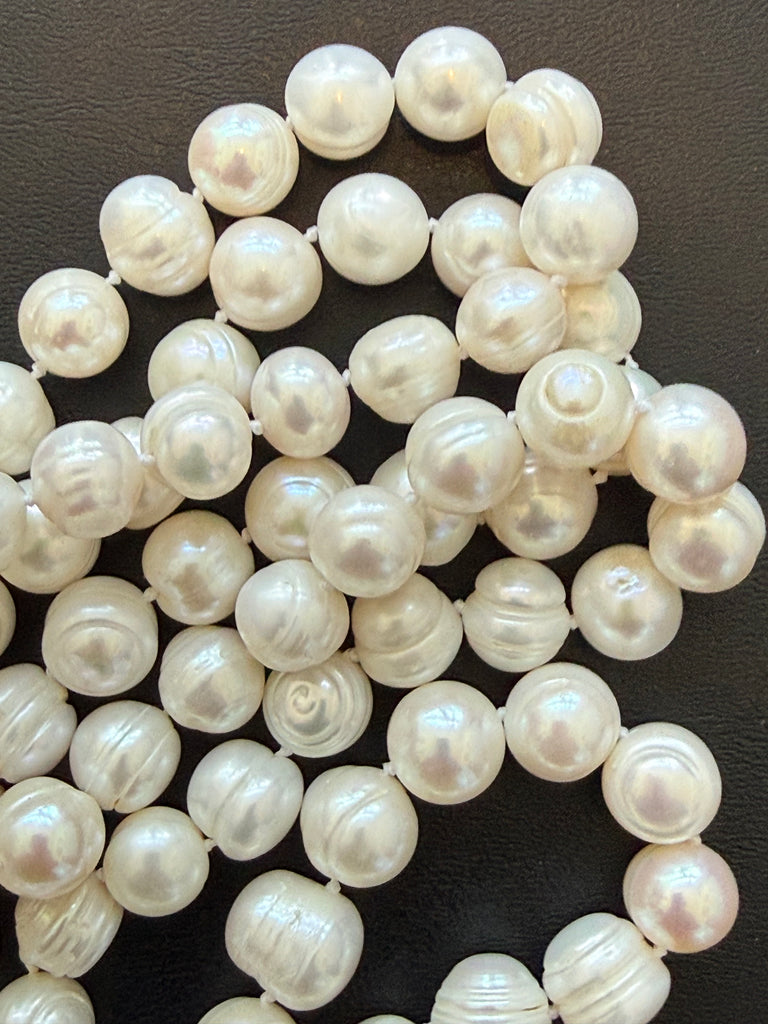 South Sea Baroque White Pearl Necklace