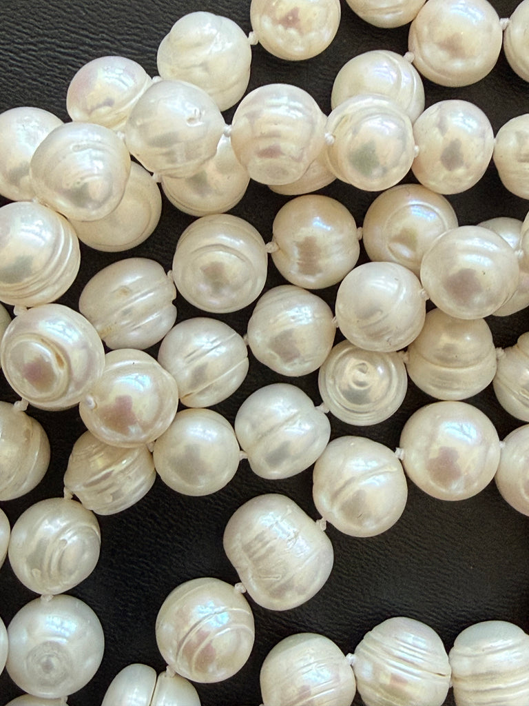 South Sea Baroque White Pearl Necklace