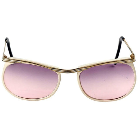 Versus Vintage Clear Frame Sunglasses