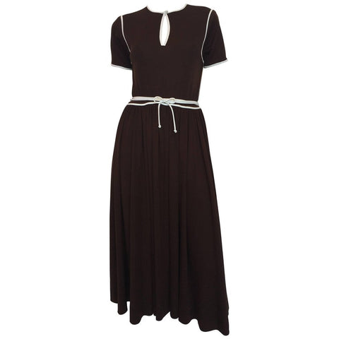 Chanel Black Silk Dress