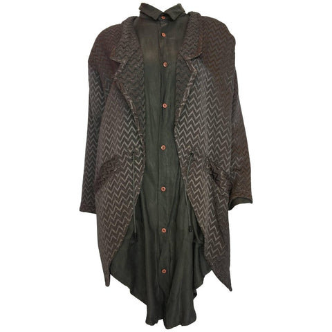 Bill Blass 1980's Pink Coral Pom Pom Wool Coat