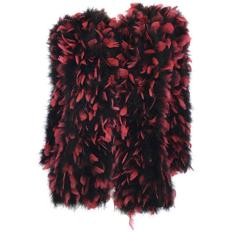 Anne Green 1960's Feather Coat