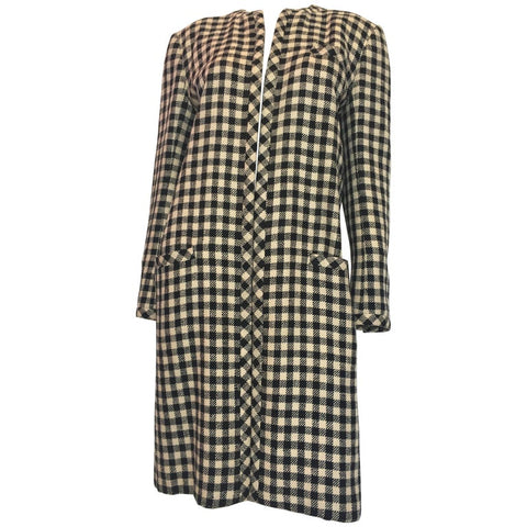 Givenchy 1990's Polka Dot Skirt Suit