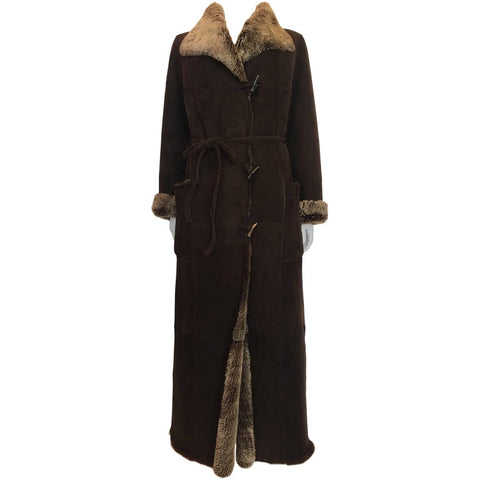 Bill Blass 1980's Pink Coral Pom Pom Wool Coat