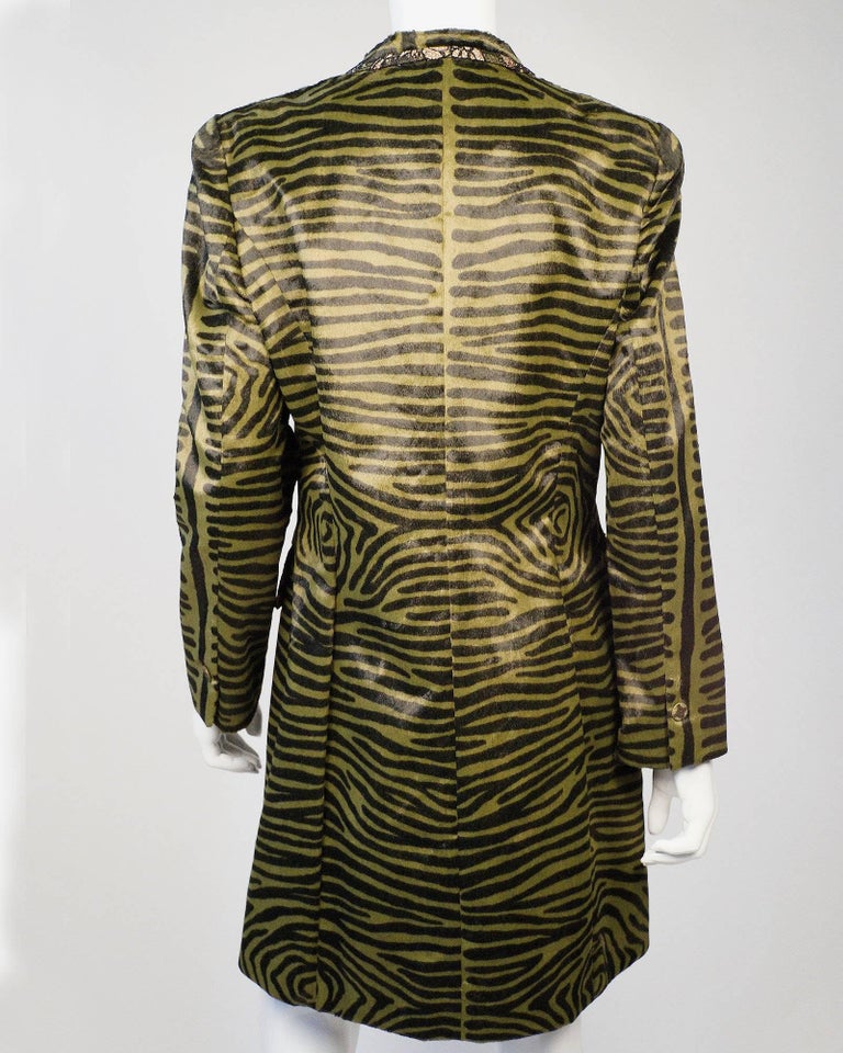 Christian Lacroix Tiger Print Coat
