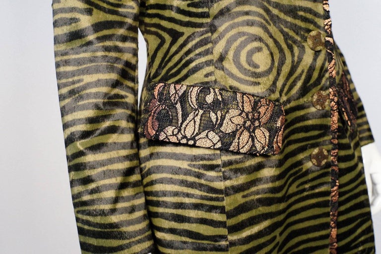Christian Lacroix Tiger Print Coat