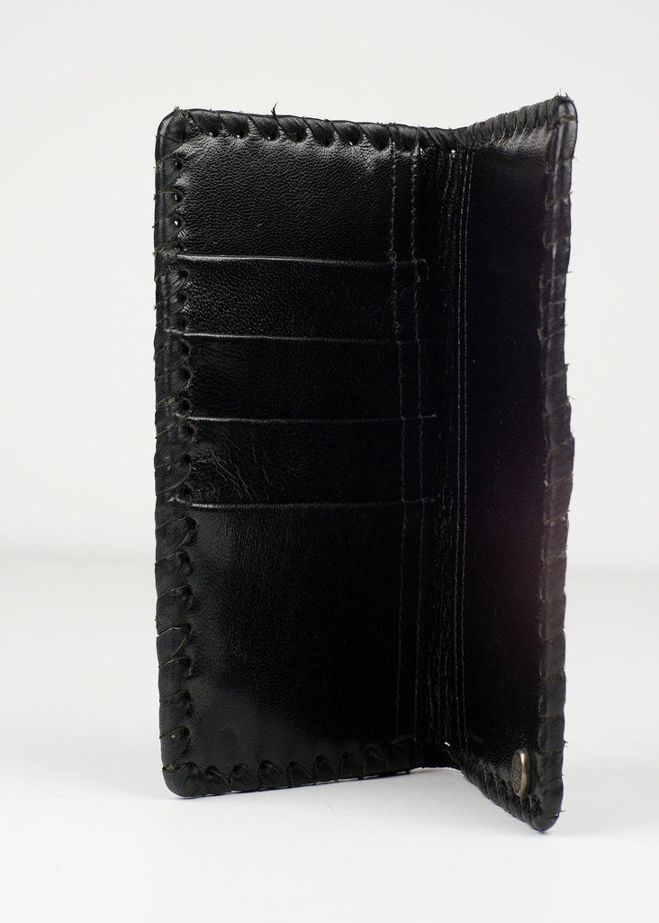 Stingray Black Artisan Wallet