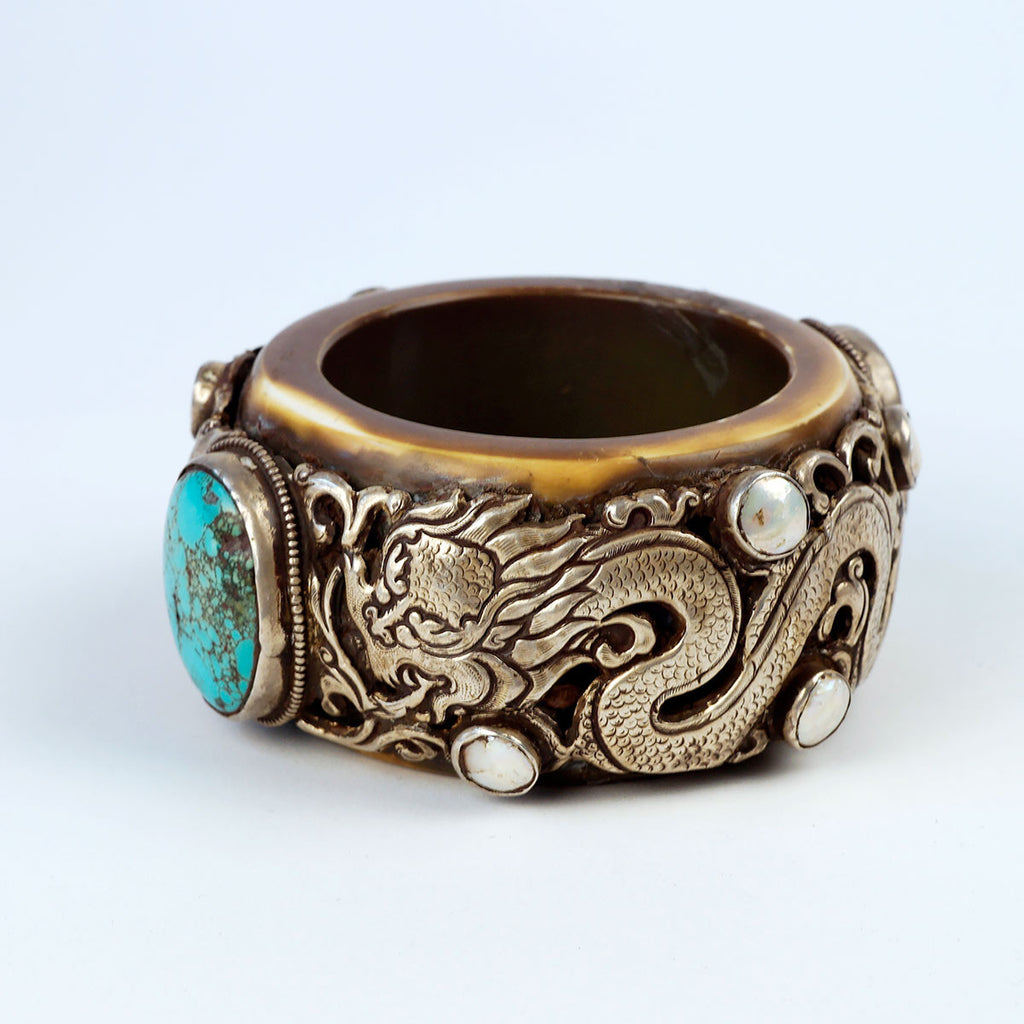 Tibetan Tribal Rare Silver Bracelet