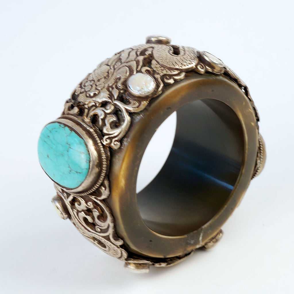 Tibetan Tribal Rare Silver Bracelet