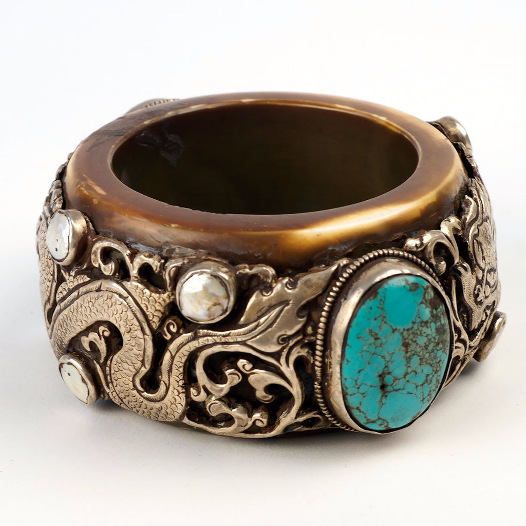 Tibetan Tribal Rare Silver Bracelet