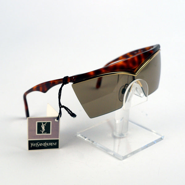Vintage Yves Saint Laurent 6002 Y 106 Sunglasses Gold/Tortoise Italy FRAME ONLY Yves saint laurent 90s sunglasses - Gem main image 3