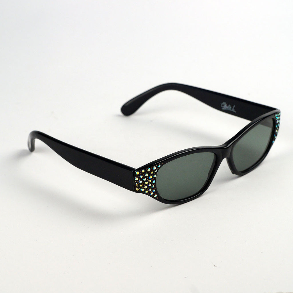 Sequin Cat Eye Vintage Sunglasses