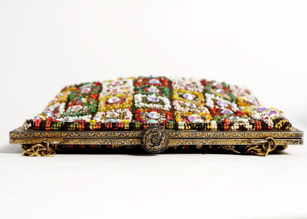 1960's Jeweled & Beaded Bag