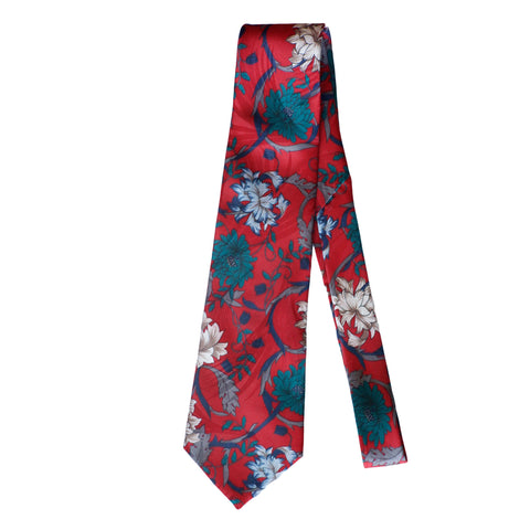 Gucci Blue Floral Vintage Tie