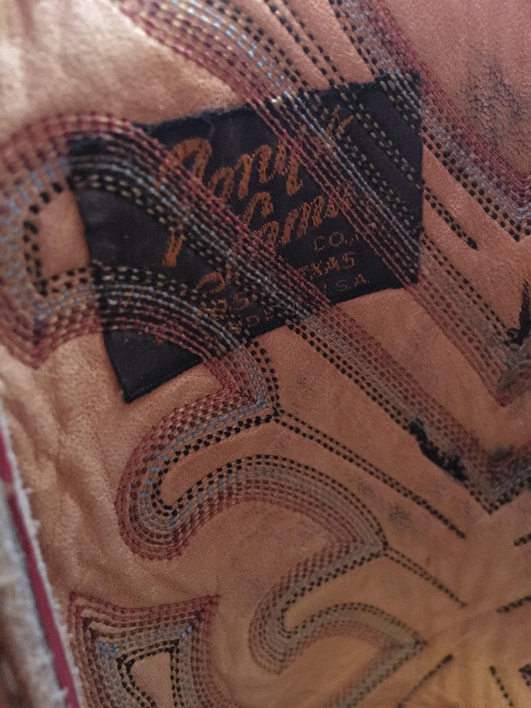 Tony Lama Vintage Pink Cowboy Boots