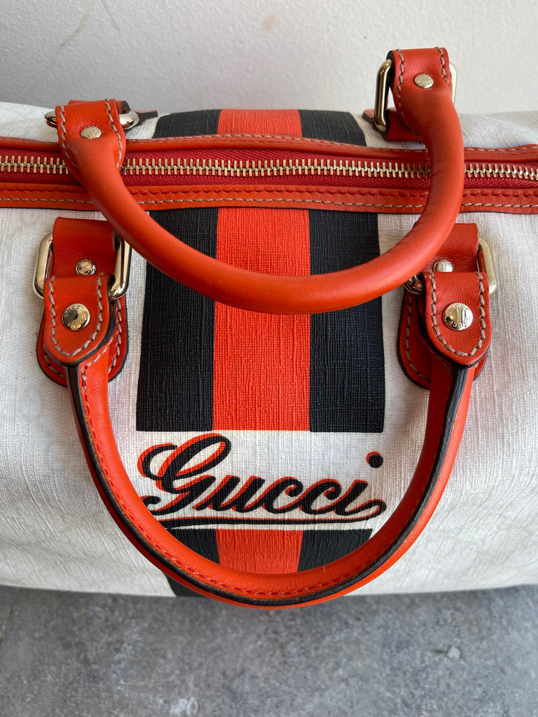 Vintage Gucci boston bag. Limited edition.