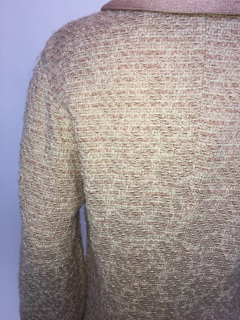 Missoni Wool Woven Jacket With Metallic Thread