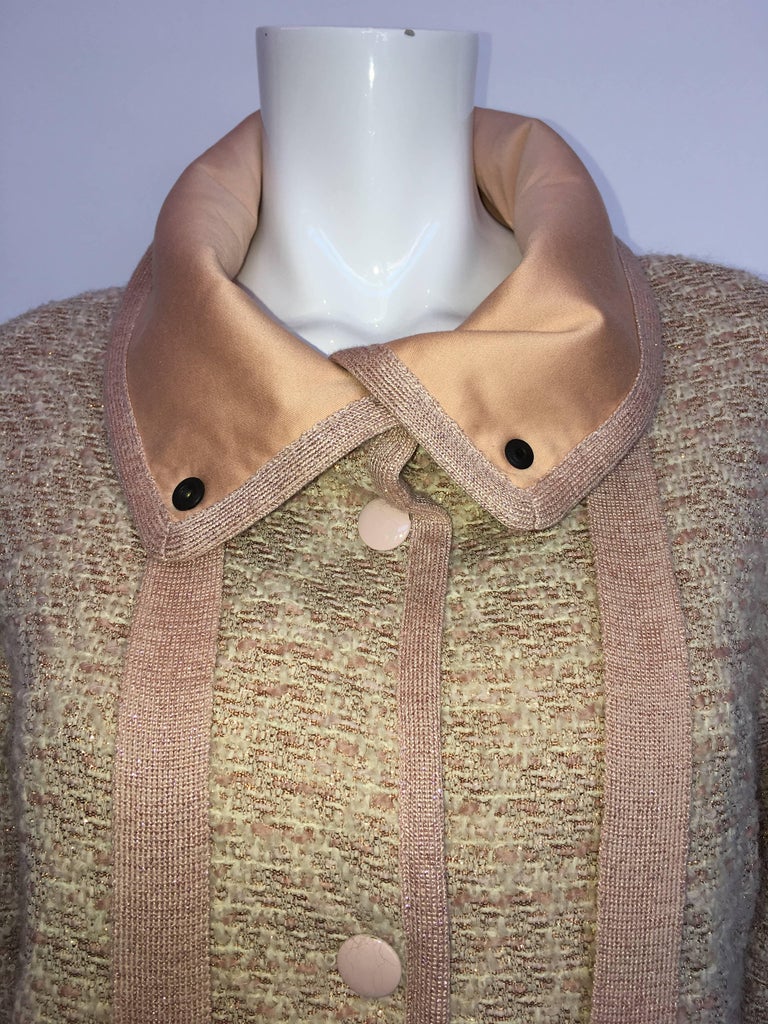 Missoni Wool Woven Jacket With Metallic Thread