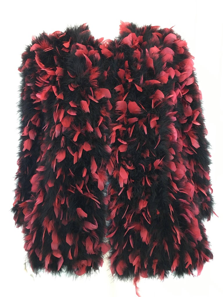 Anne Green 1960's Feather Coat