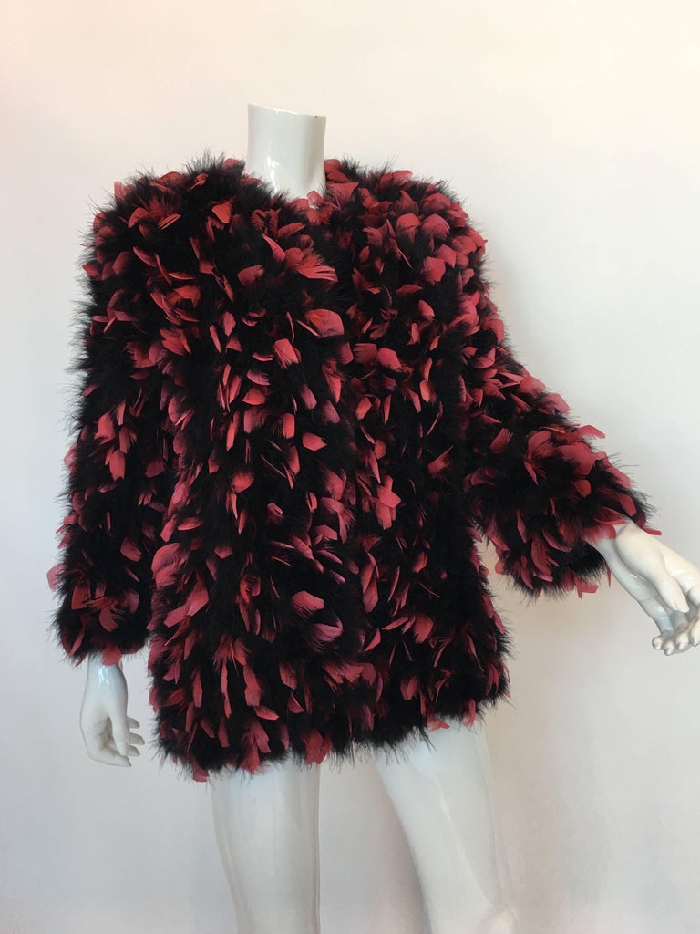 Anne Green 1960's Feather Coat
