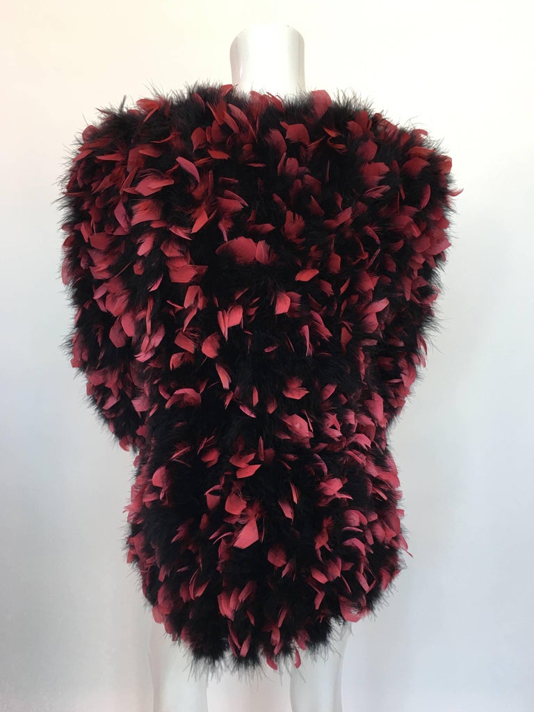 Anne Green 1960's Feather Coat