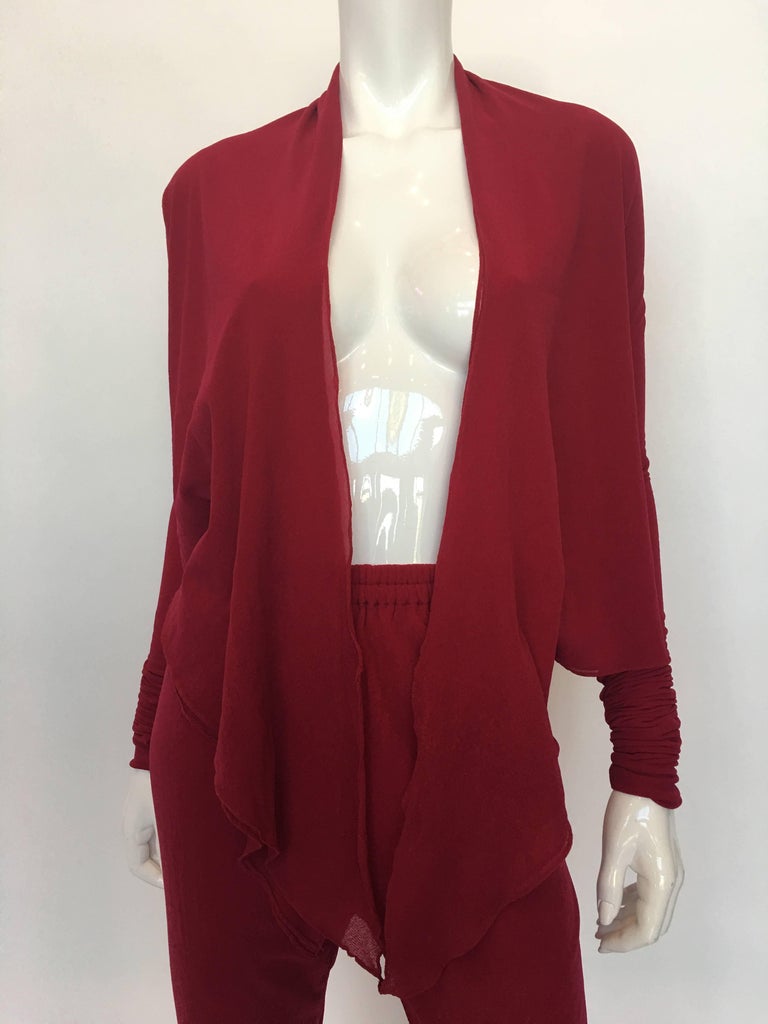 Giorgio Di Sant' Angelo 1980's Pant Set