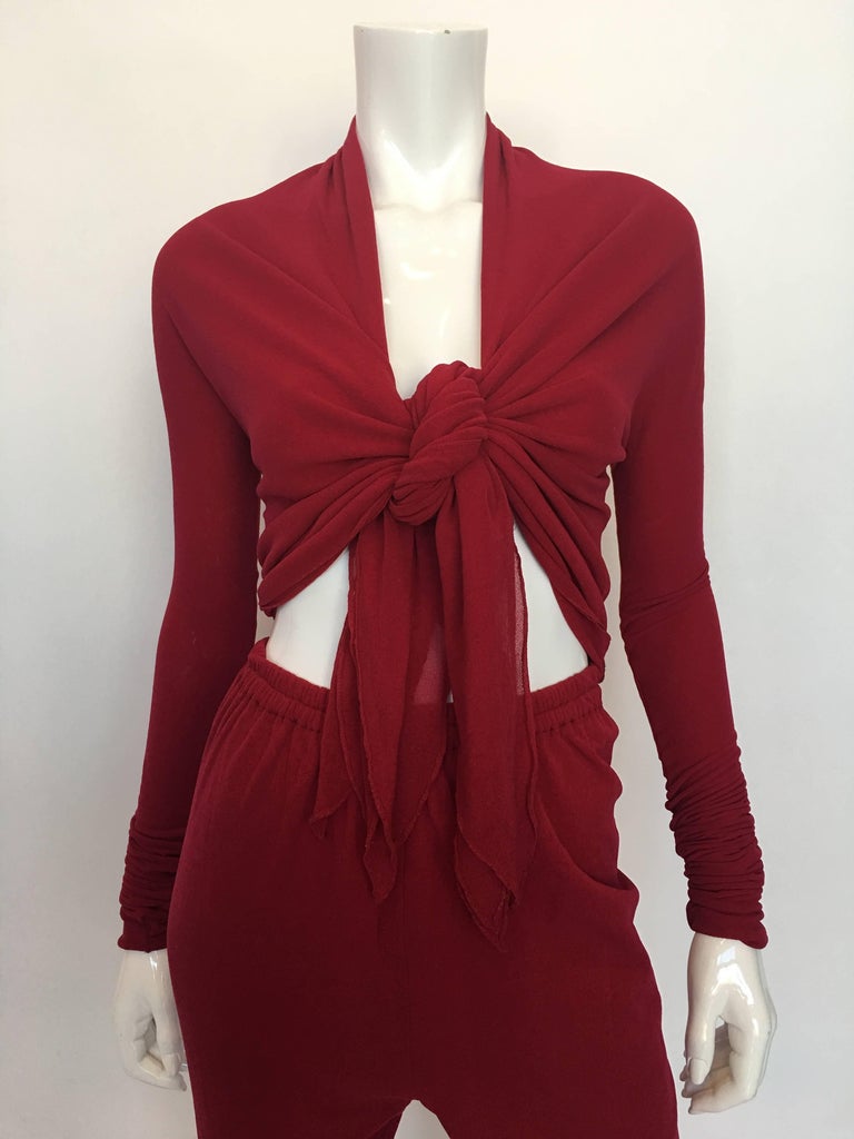 Giorgio Di Sant' Angelo 1980's Pant Set