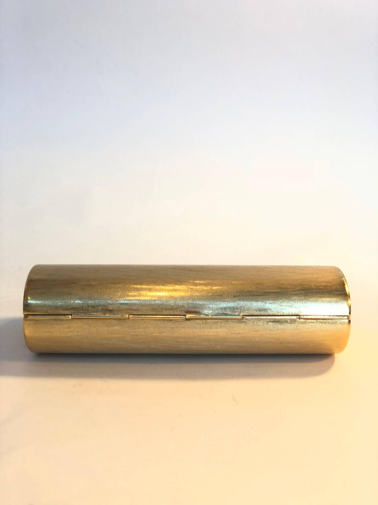 Rodo Gold Metal Evening Clutch