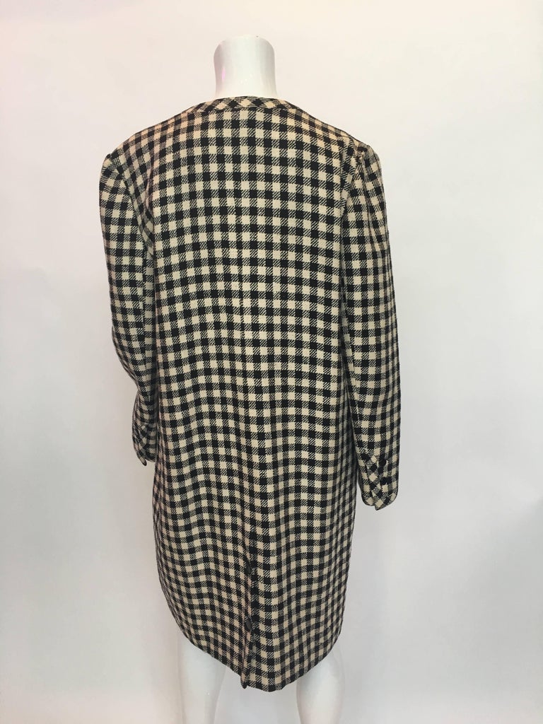 Valentino Boutique 1980's Wool Coat