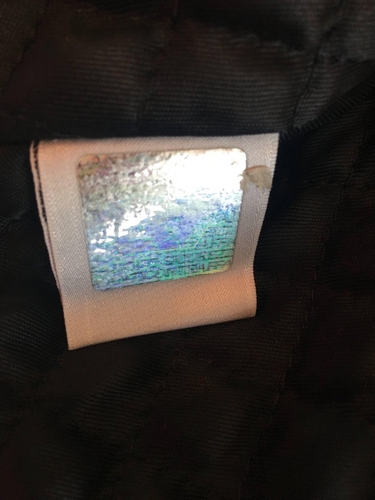 Versace 1990's Lizard Embossed Leather Jacket