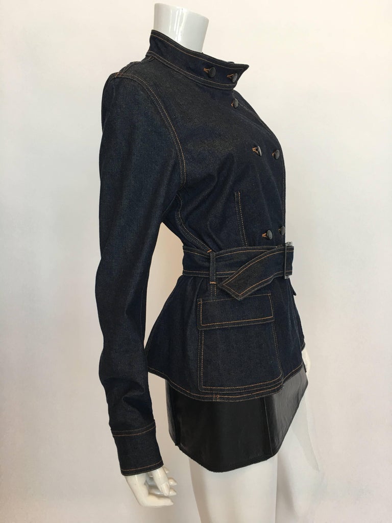 Yves Saint Laurent 1990's Denim Jacket
