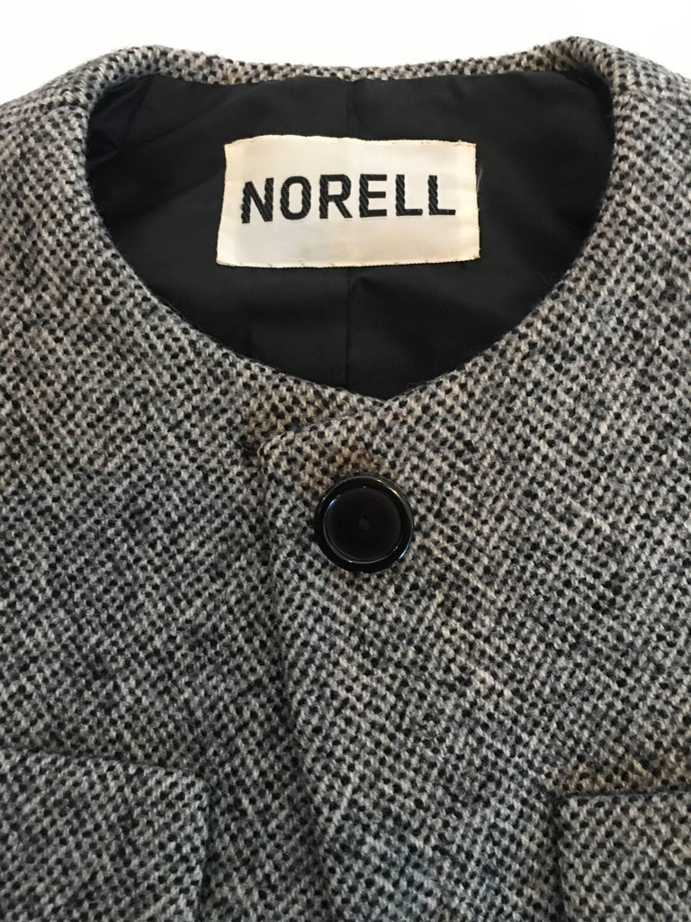 Norell Vintage 1960's Tweed Skirt Suit