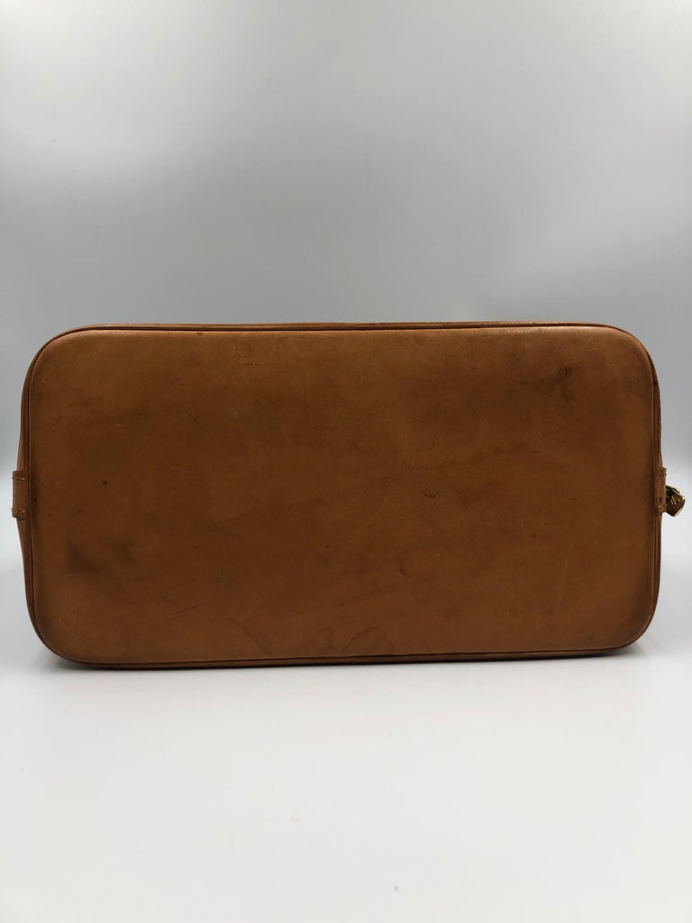 Louis Vuitton Brown Monogram Canvas Alma Pm Bag