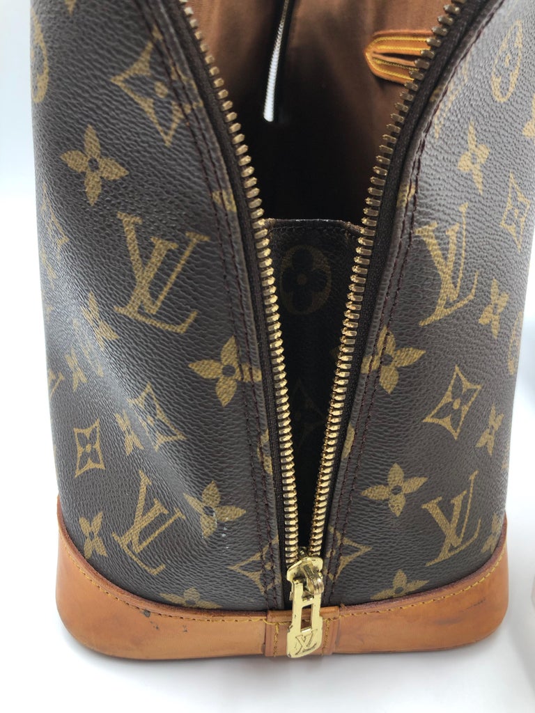 Louis Vuitton Brown Monogram Canvas Alma Pm Bag