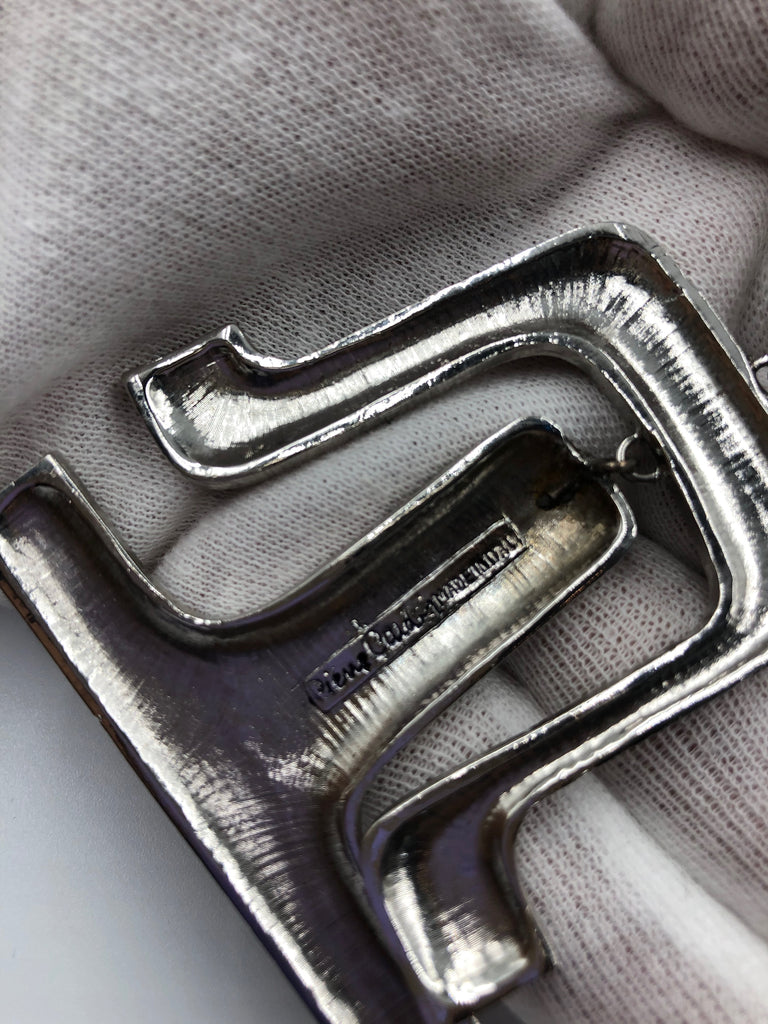 Pierre Cardin Silver Metal Necklace