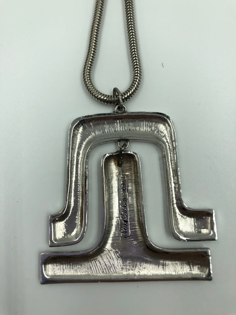 Pierre Cardin Silver Metal Necklace