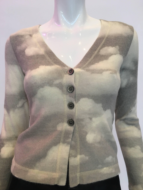 Moschino 1990'S Wool Cloud Sweater