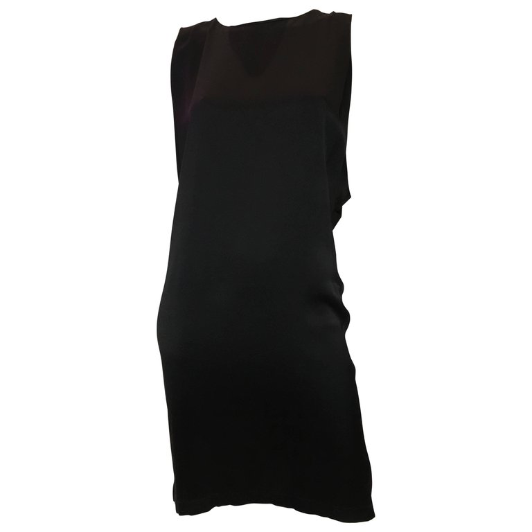 Chanel Black Silk Dress
