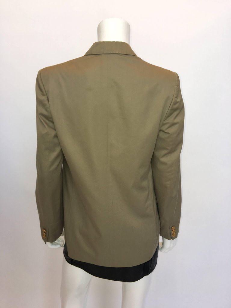 Gucci Vintage Khaki Blazer