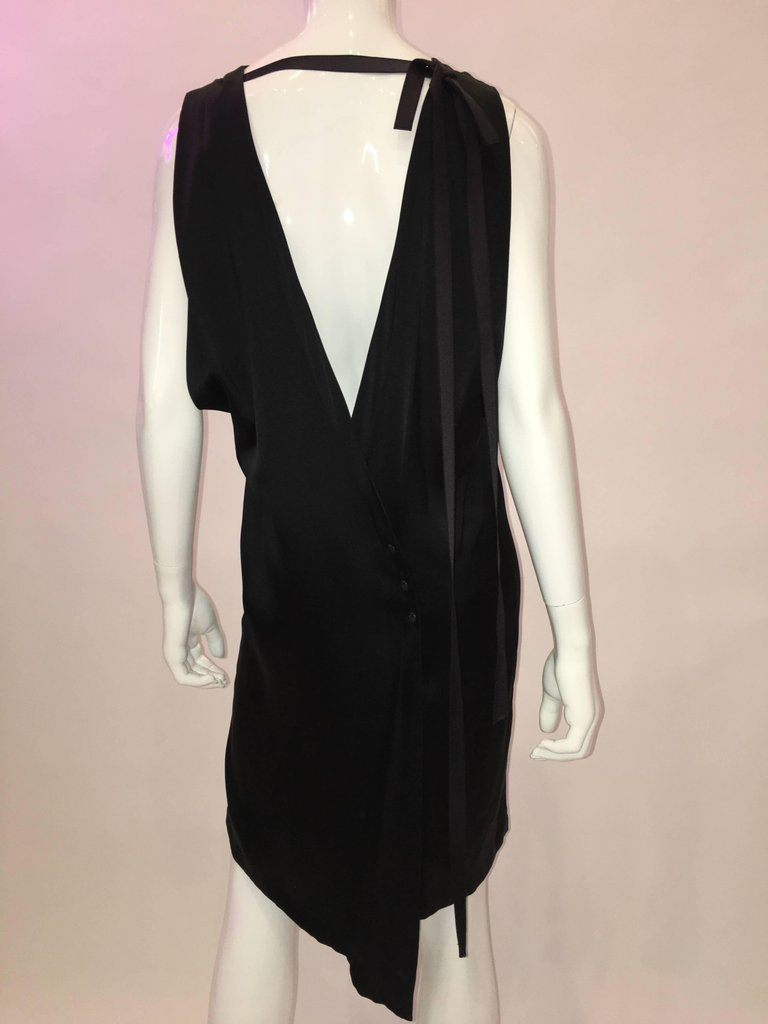 Chanel Black Silk Dress