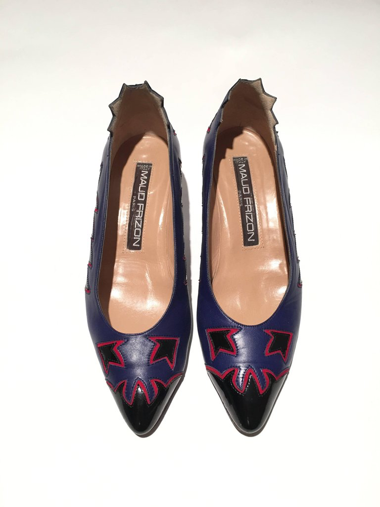 Maud Frizon Purple Pumps