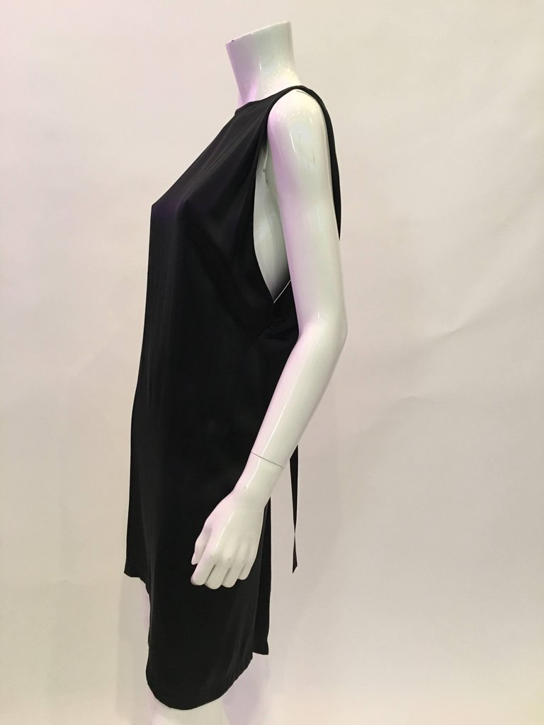 Chanel Black Silk Dress