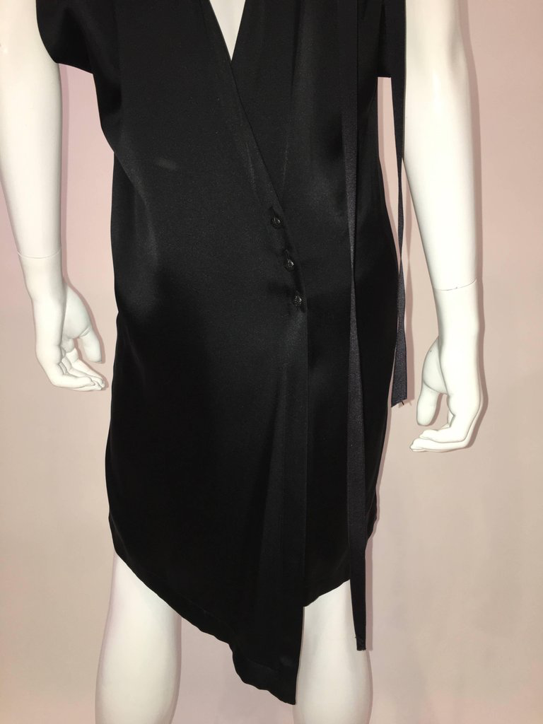 Chanel Black Silk Dress