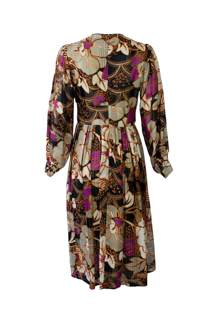 1960's Silk Dress
