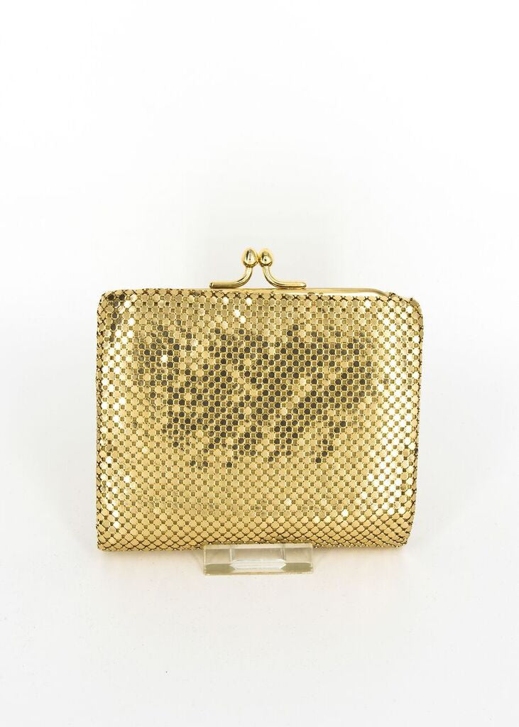Gold Mesh Wallet