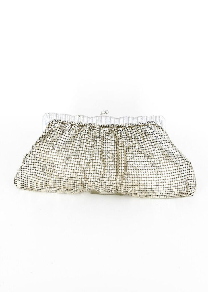 Silver Disco Bag