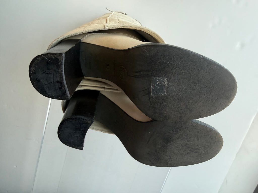 Chanel Vintage 2002 Equestrian Riding Boots